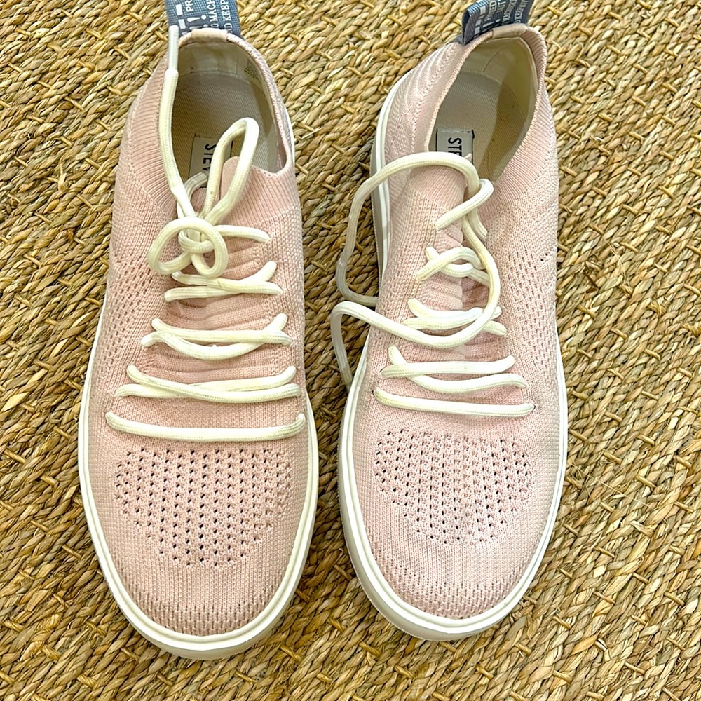 Steve Madden Pink Athletic Shoes